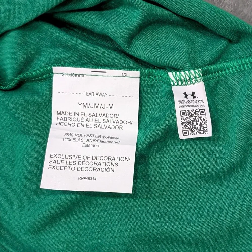 Youth UNDER ARMOUR Notre Dame Hockey Leprechaun NWT - Picture 4 of 6